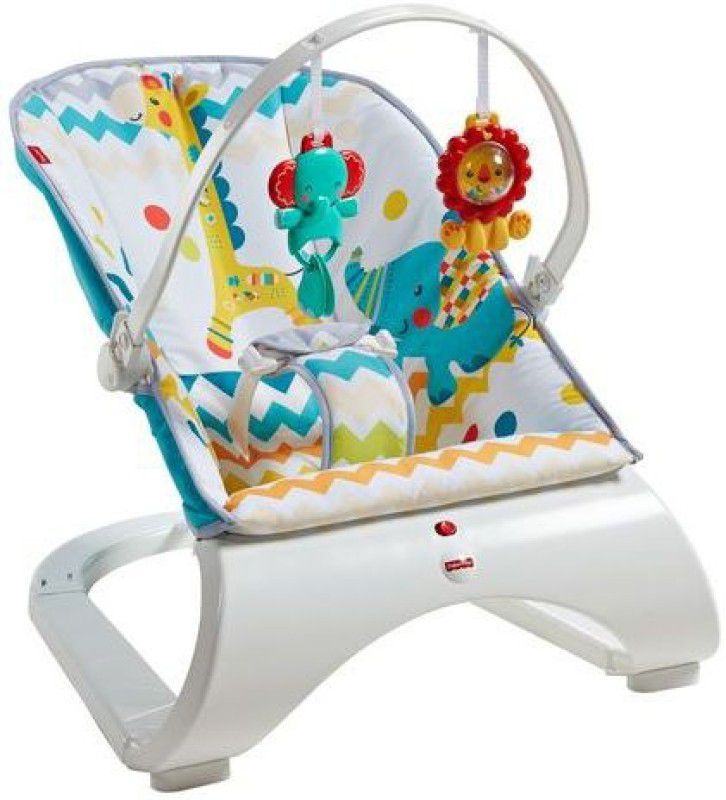 FISHER-PRICE Colourful Carnival Comfort Curve Bouncer Bouncer  (Multicolor)