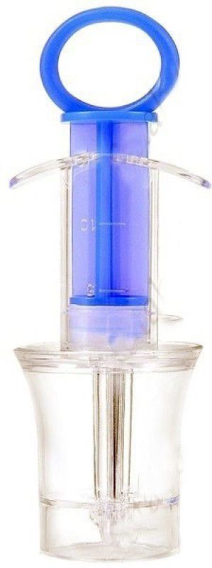 Futaba Needle Design Baby Liquid Medicine Feeder - Plastic  (Blue, Pink)