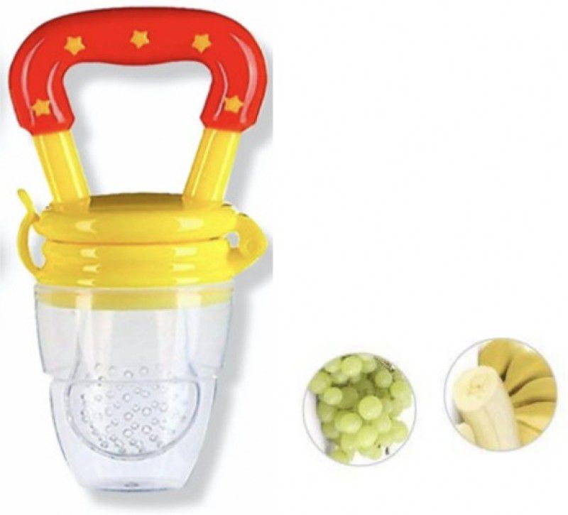 TEDRED Baby Silicone Fruit Nibbler Teether Teether  (Yellow)
