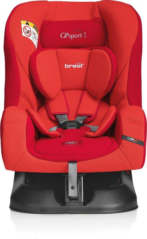 Brevi Car Seat GP Sport,ECE R44/04 Standard Compliant, Group 0+/1 , 0-18 Kg, From birth up to 4 year approx. Baby Car Seat  (Red)