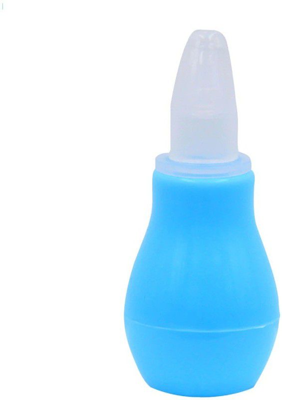 Justlist Newborn Baby Soft Silicone Nose Aspirator Pack of 1 Manual Nasal Aspirator  (Blue)