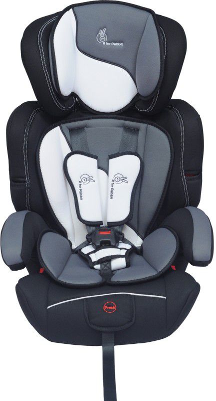 R for Rabbit Jumping Jack Grand Car Seat Black and White Baby Car Seat  (White, Black)