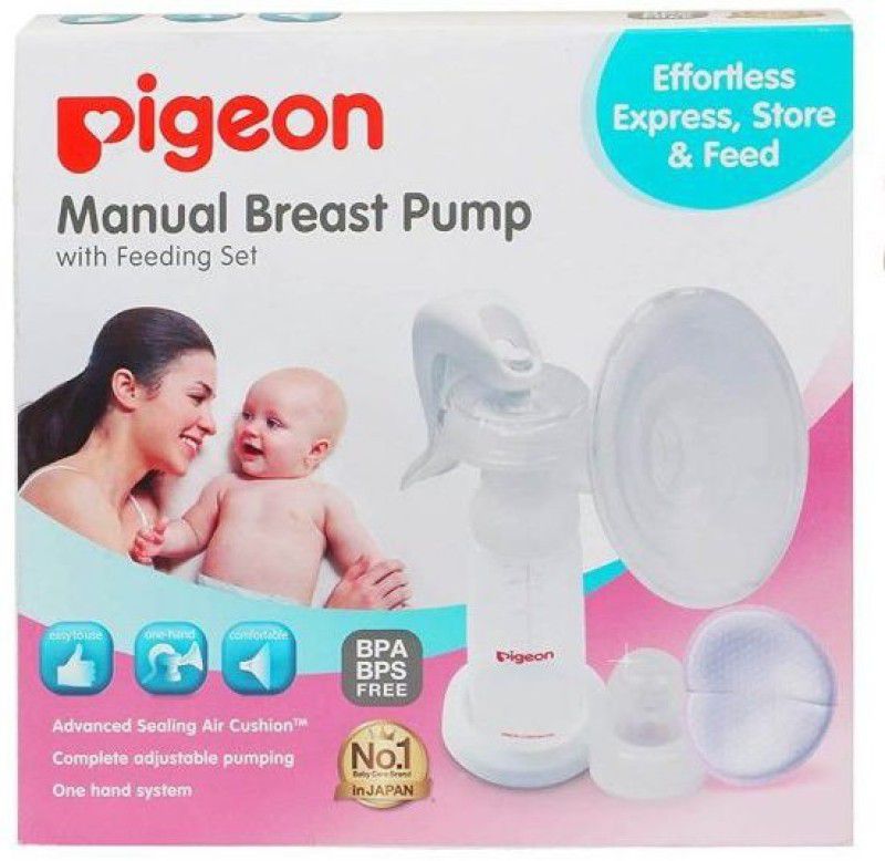 Piegon Manual Breast Pump-Advance Edition - Manual  (Multicolor)