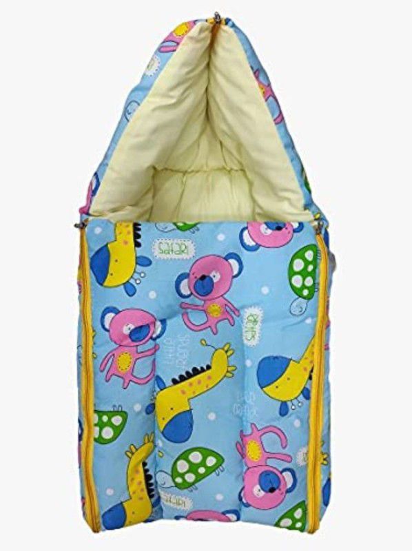 OLENE 3 Zip Printed Cotton Sleeping Bags for Babies Sleeping Bag  (Multicolor)