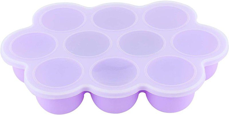 GOLDFINCH Food Storage Container Silicone Food Freezer Tray for Cakes Chocolates(1Piece) - Silicone  (Purple)