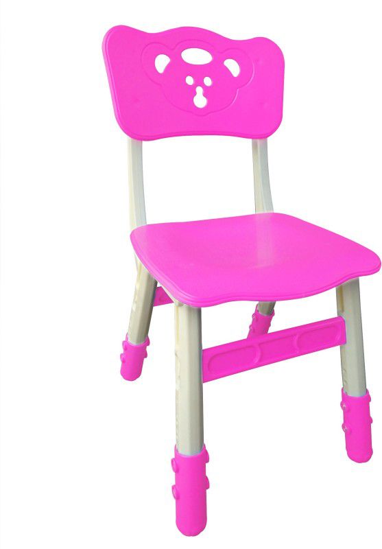 sunbaby Height Adjustable Sturdy Chairs, Portable, Ergonomic Design (PINK)  (Pink)