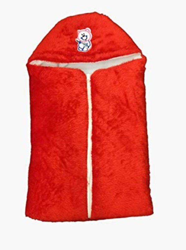 OLENE Centre Zip Sleeping Bag for Babies,Red Sleeping Bag  (Red)