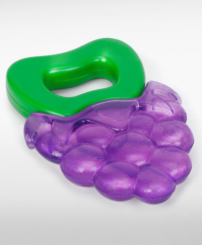 BABY STATION Baby Water Filled Teether Fruit Shape Teether  (Purple)