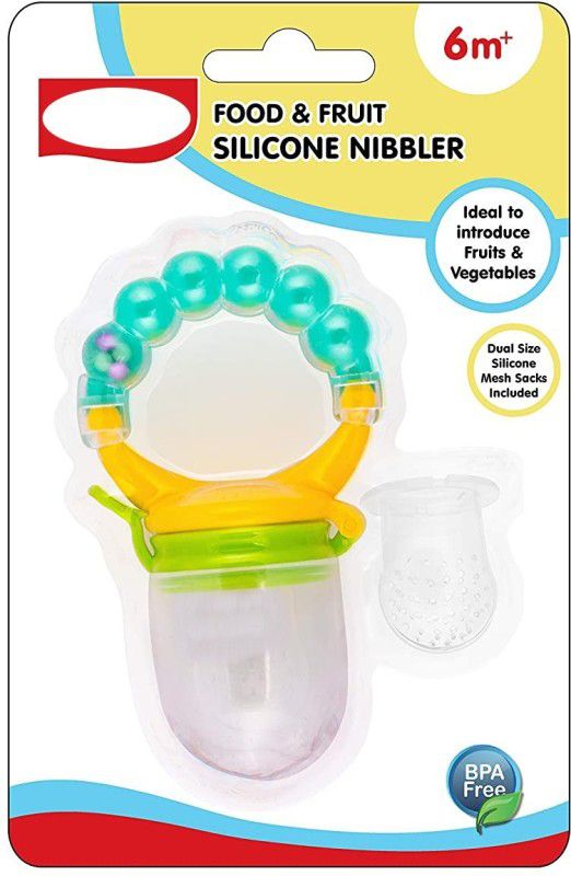Daily Fest Elegant Food and Fruit Nibbler Teether  (Multicolor)