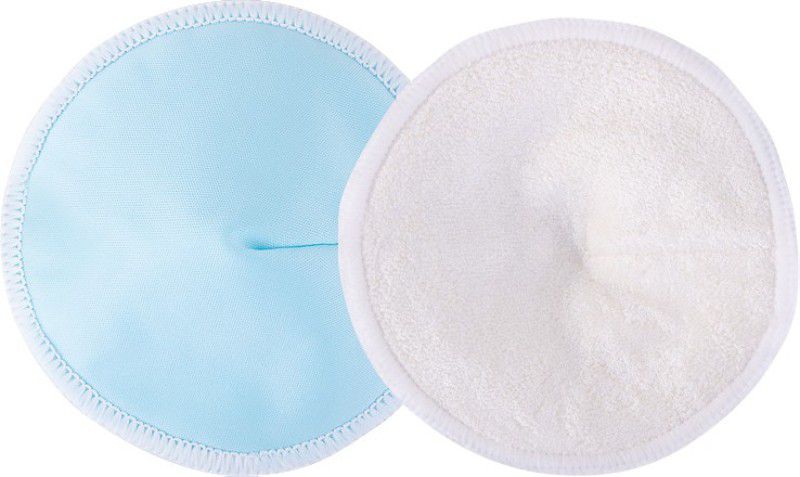 Chinmay Kids Nursing Breast Pad Reusable|Washable Quickly Absorb For Optimum Dryness (Blue) Nursing Breast Pad  (Pack of 4)