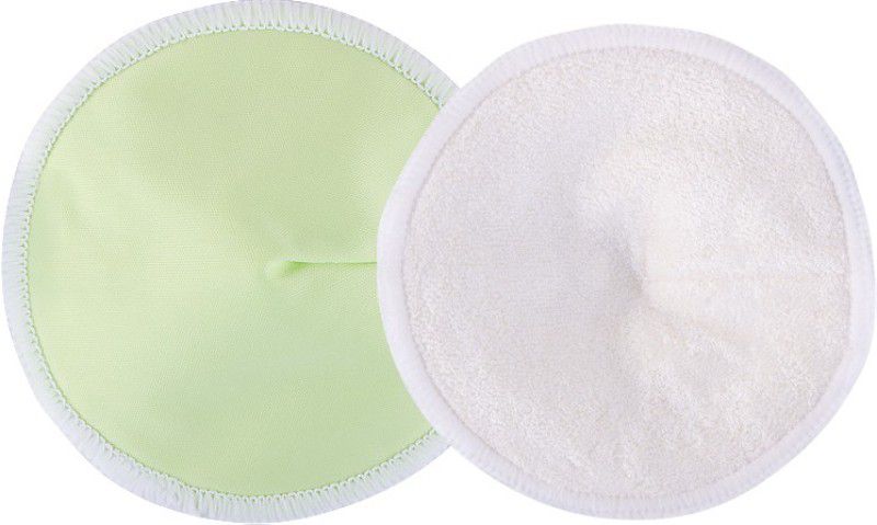 Chinmay Kids Nursing Breast Pad Reusable|Washable Quickly Absorb For Optimum Dryness (Green) Nursing Breast Pad  (Pack of 4)