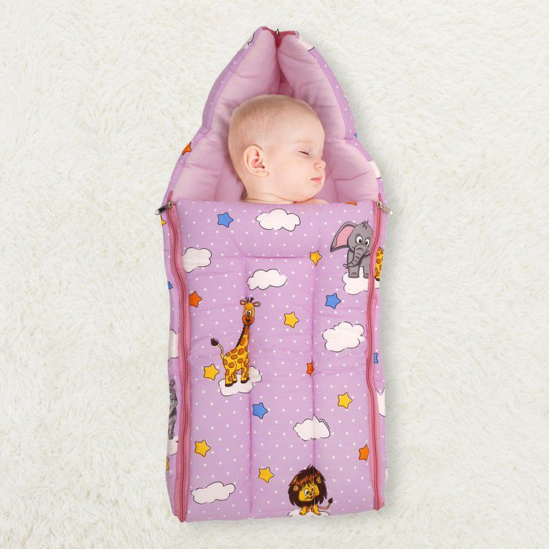 Baby Moo Sleeping Bag Flying Animals Pink Sleeping Bag