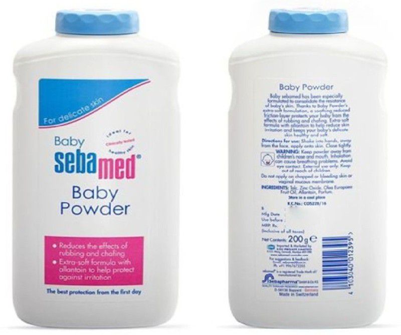 Sebamed Imported Baby Powder Pack of 1  (200 g)