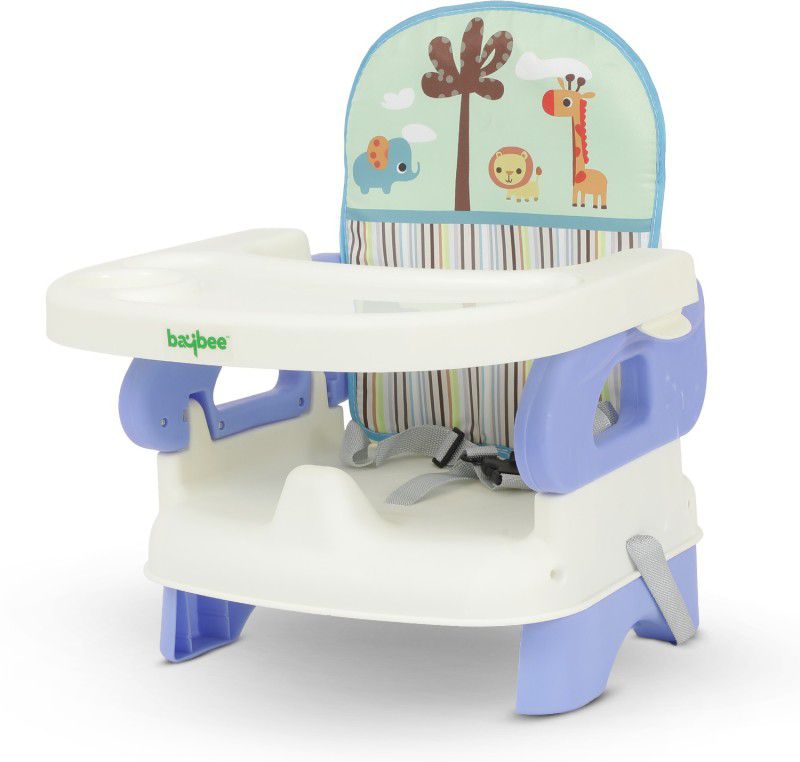 baybee Booster Seat for Baby Feeding Baby Food Chair with Removable Dining Tray  (Blue)