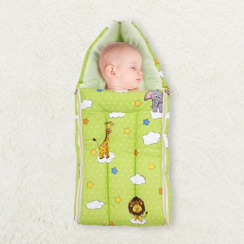 Baby Moo Sleeping Bag Fun In The Jungle Green Sleeping Bag