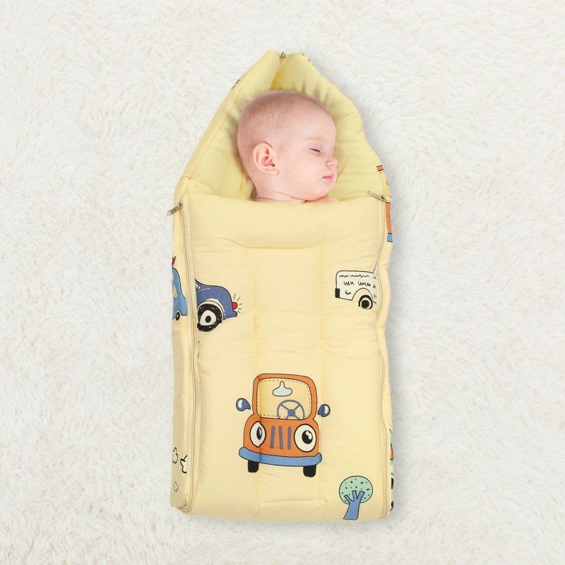 Baby Moo Sleeping Bag Vintage Ride Yellow Sleeping Bag