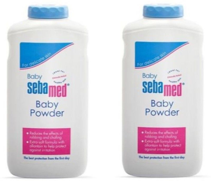 Sebamed Imported Baby Powder for Delicate Skin Pack of 200 x 2  (2 x 200 g)