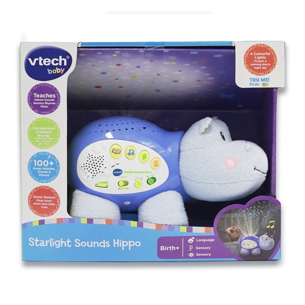 VTech Starlight Sounds Hippo