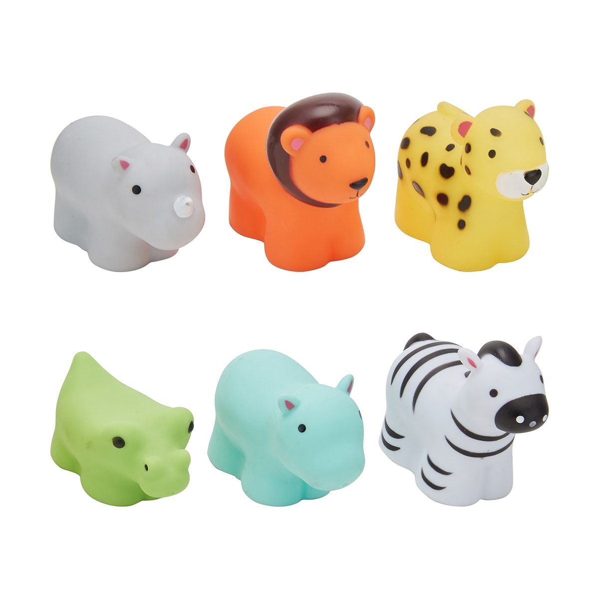 6 Bath Toys