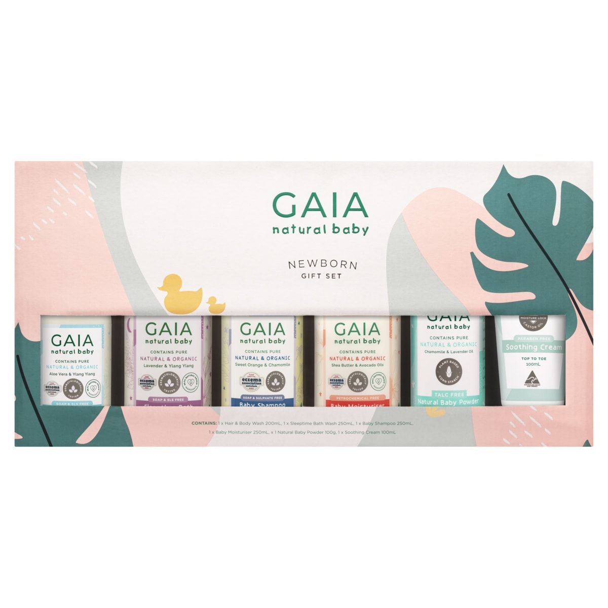 GAIA Natural Baby Newborn Gift Set