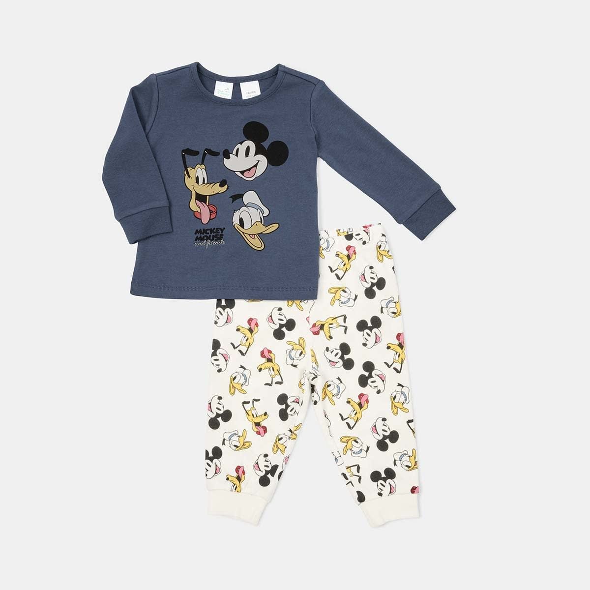 Mickey Mouse License Knit Pyjama Set