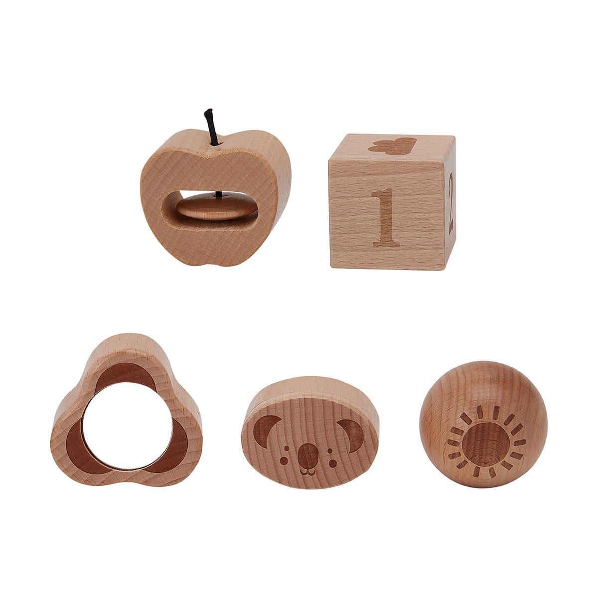 5 Piece Wooden Sensory Pack