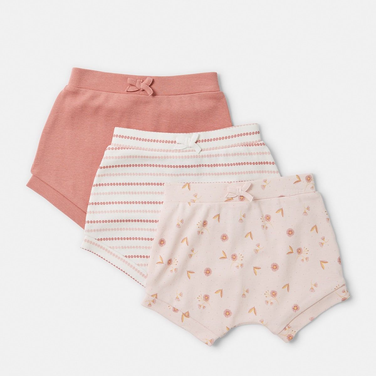 3 Pack Shorts