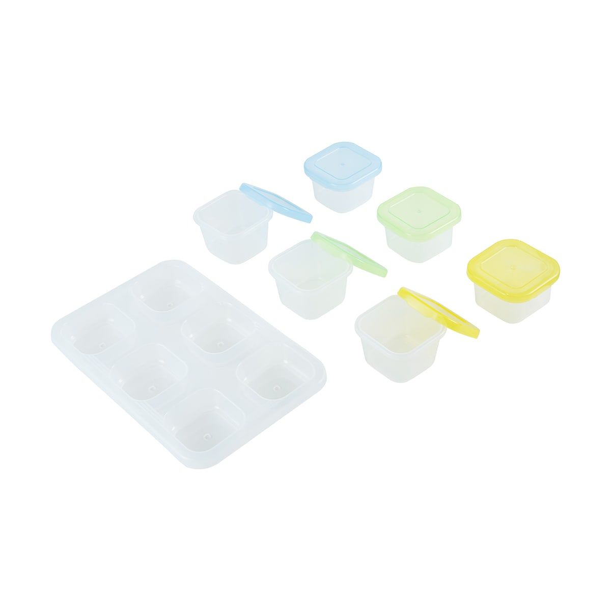 6 Pack Freezer Food Pots