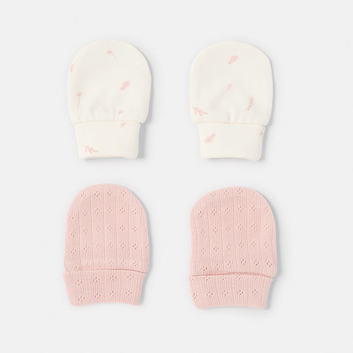 2 Pack Organic Mittens