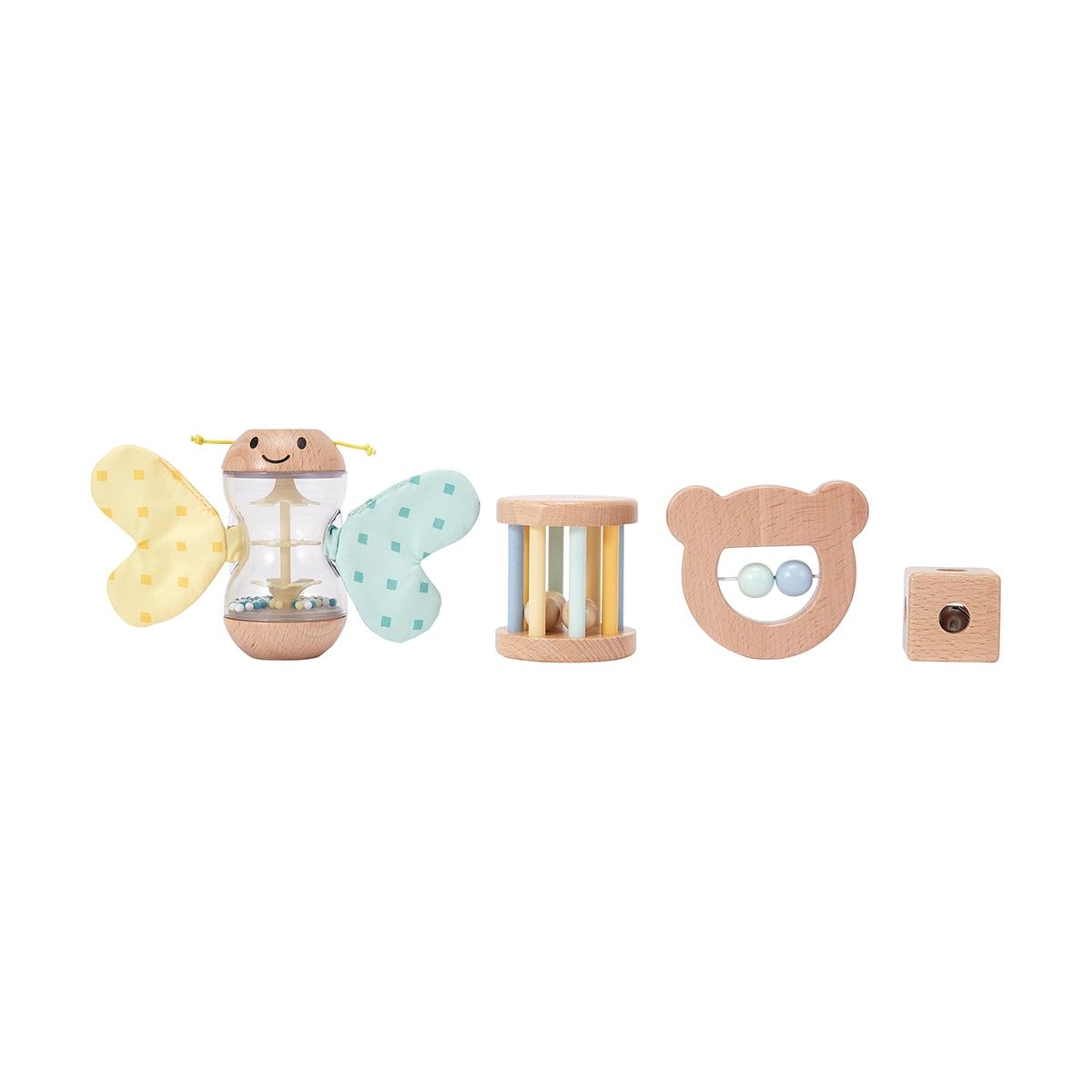 Wooden Nursery Toys Gift Set