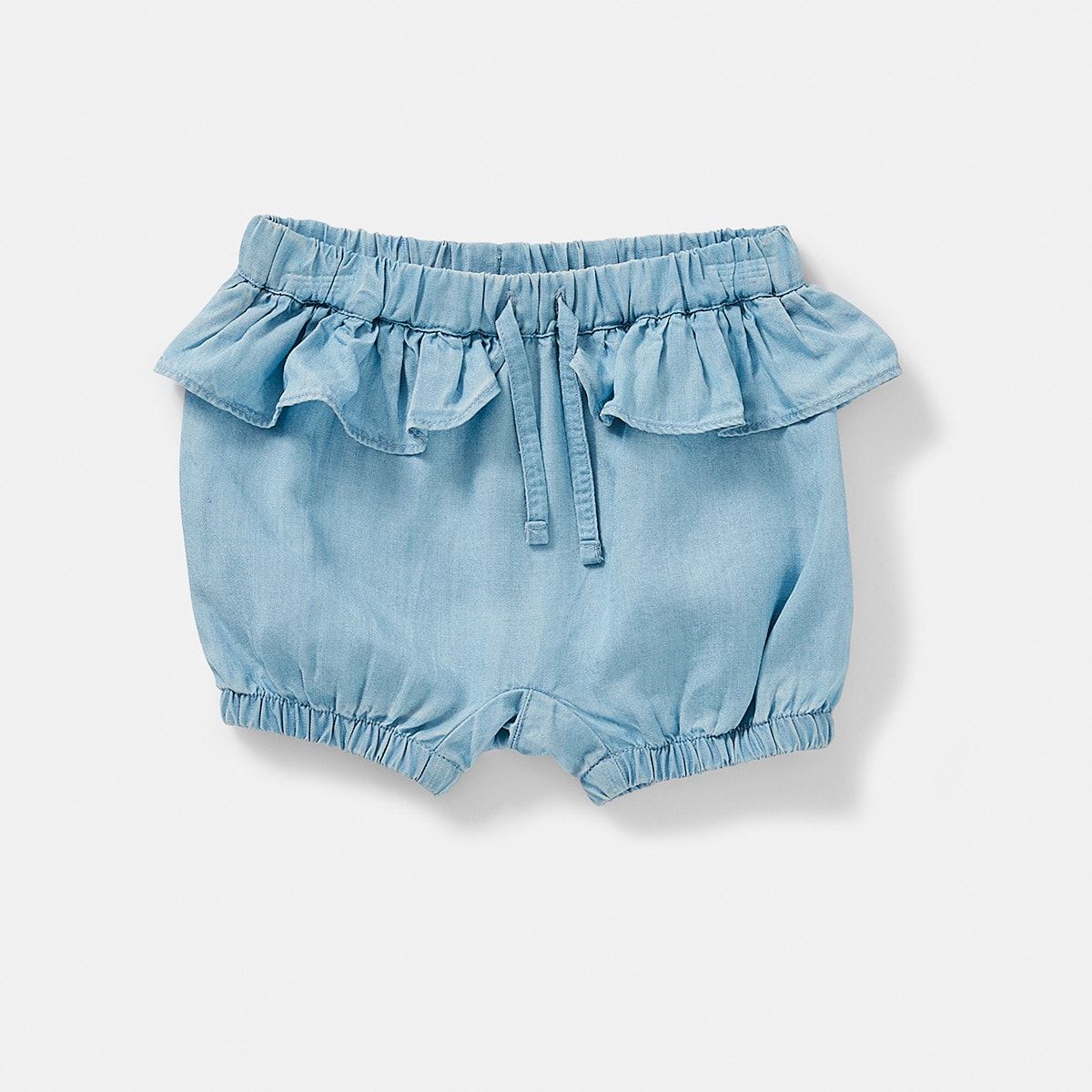 Chambray Shorts