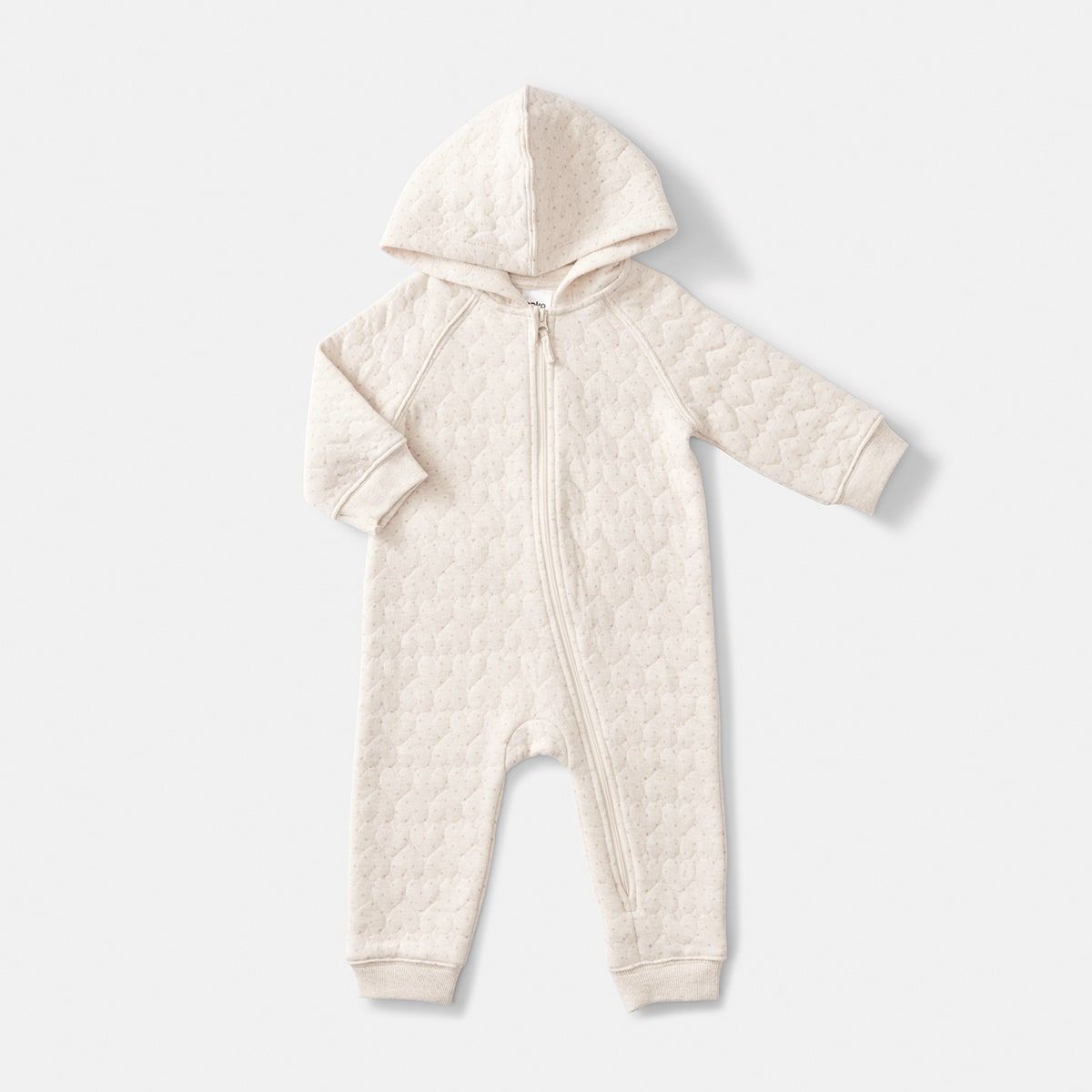 Heart Quilted Romper