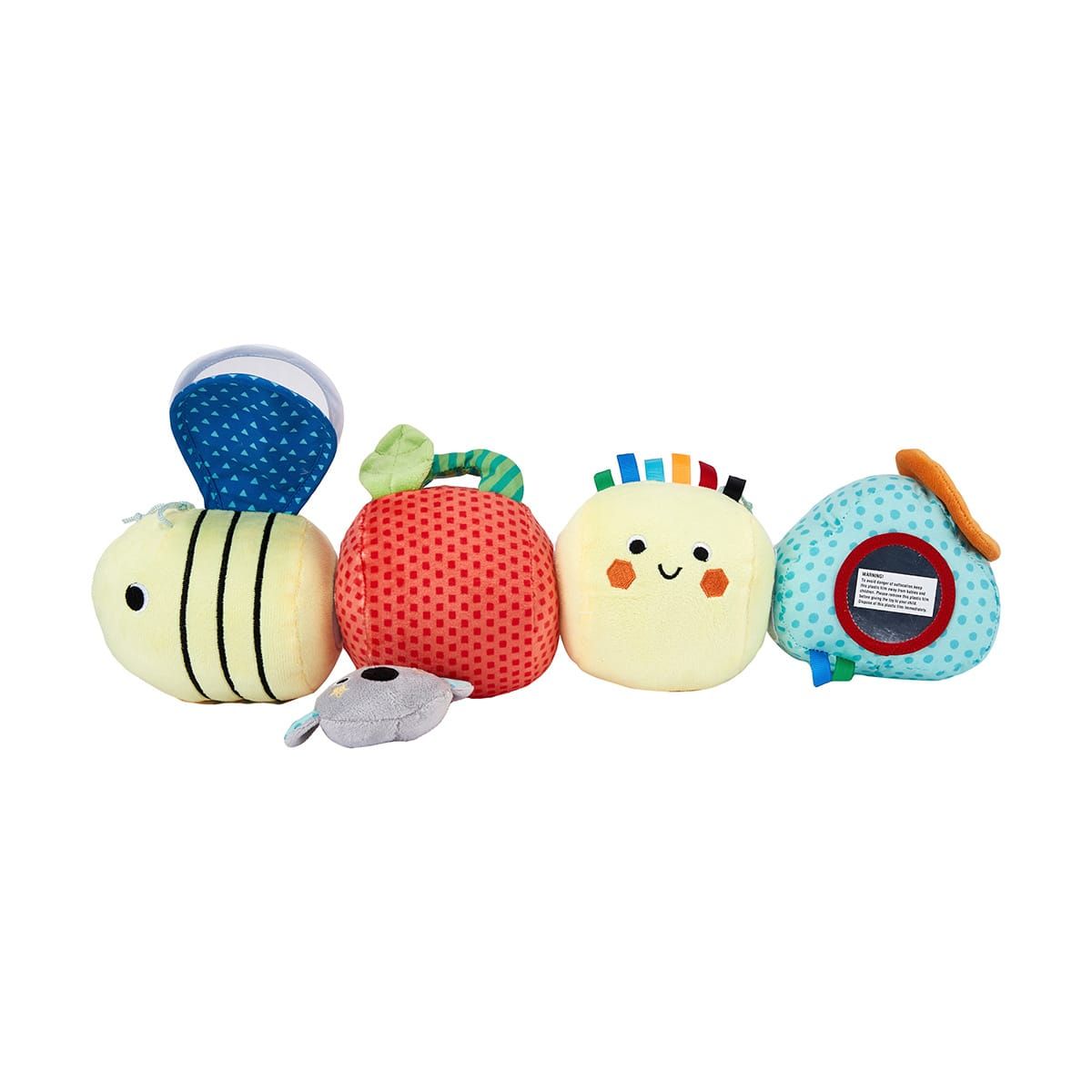 Detachable Sensory Plush Toy