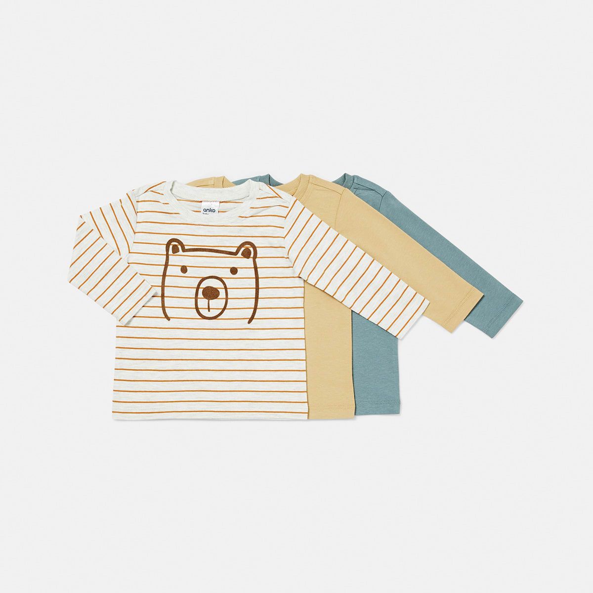 3 Pack Long Sleeve T-shirt