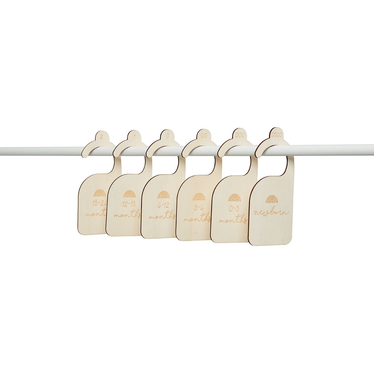 6 Pack Wardrobe Dividers