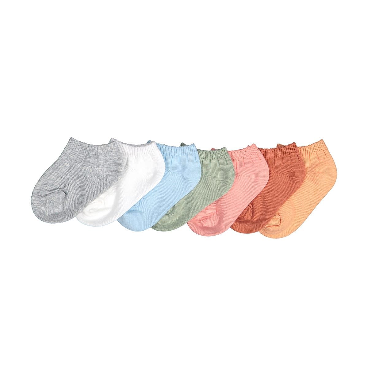 7 Pack Low Cut Socks