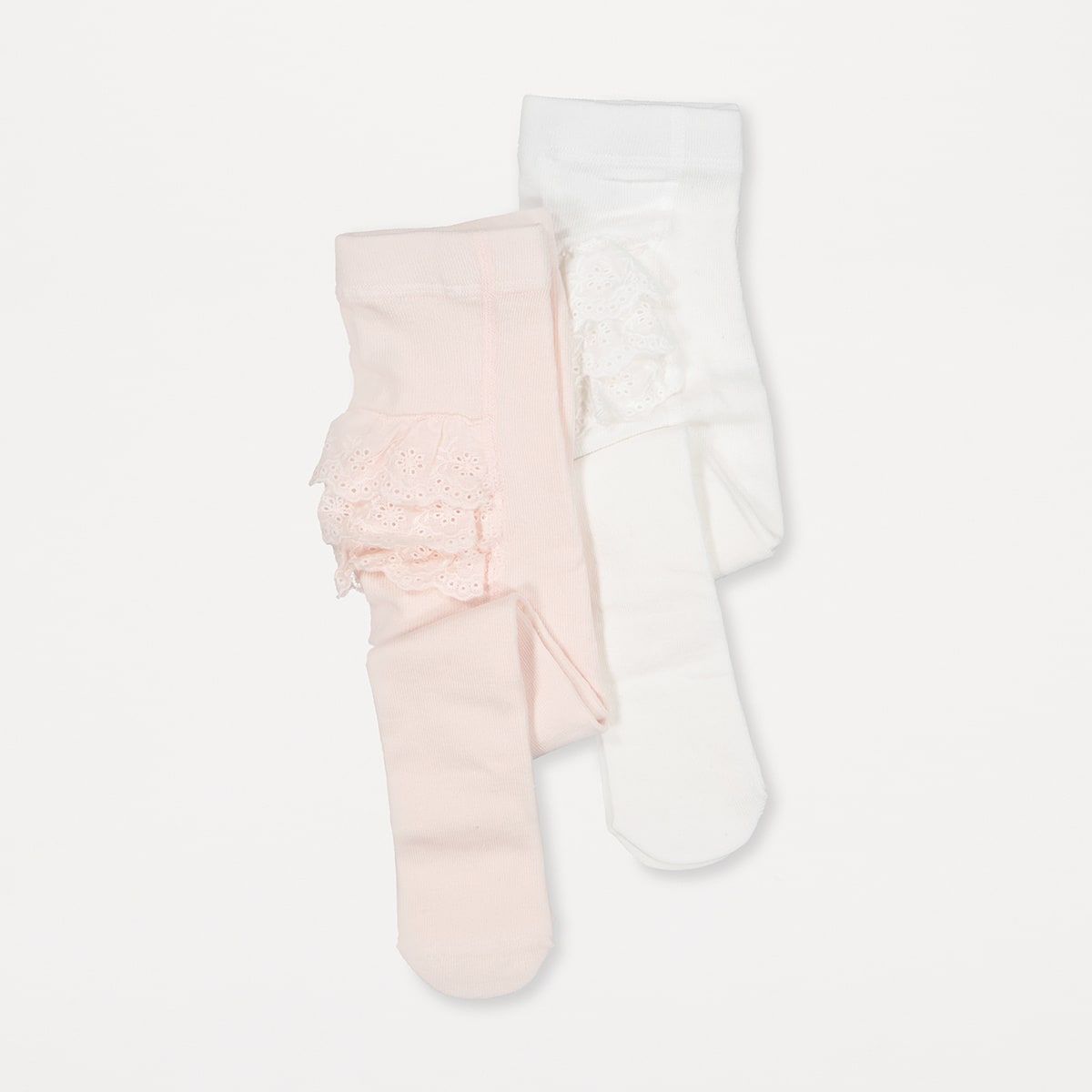 2 Pack Frill Bum Tights