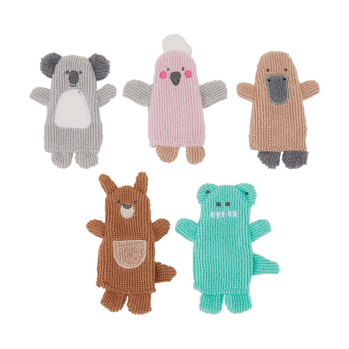 Bath Time Finger Puppets