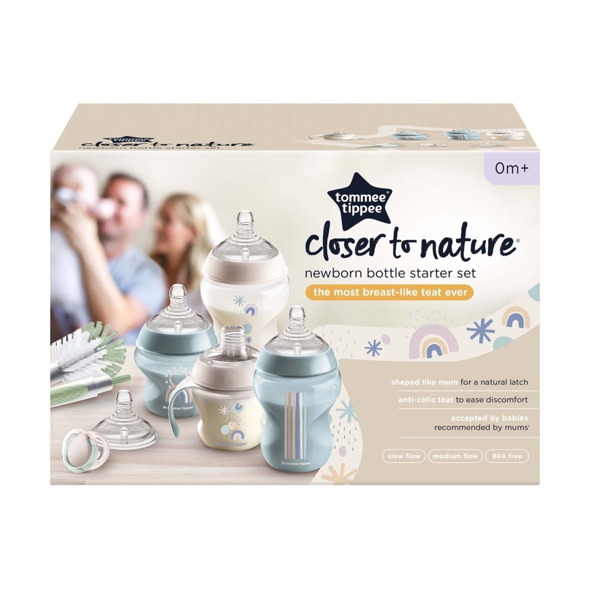 Tommee Tippee Closer to Nature Newborn Bottle Starter Set