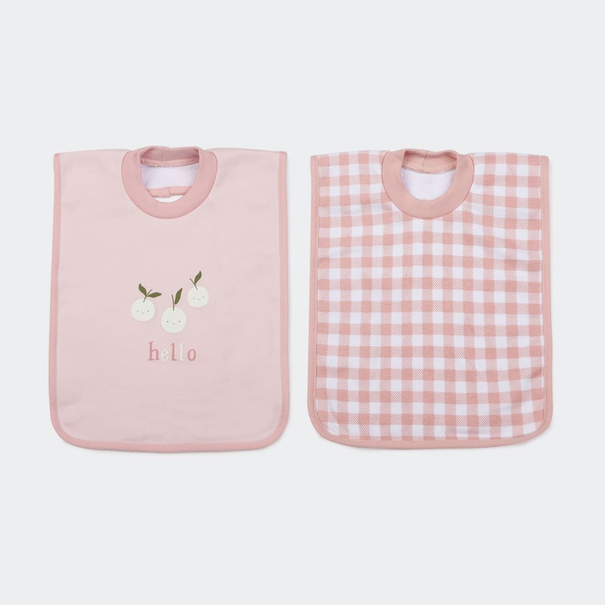 2 Pack Popover Bibs - Apple