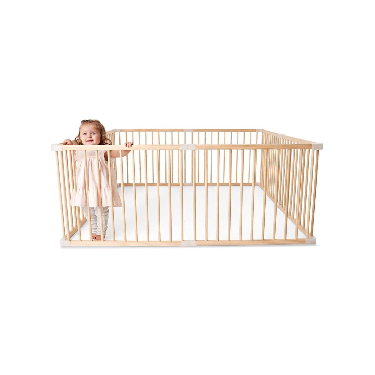 Large Wooden Playpen