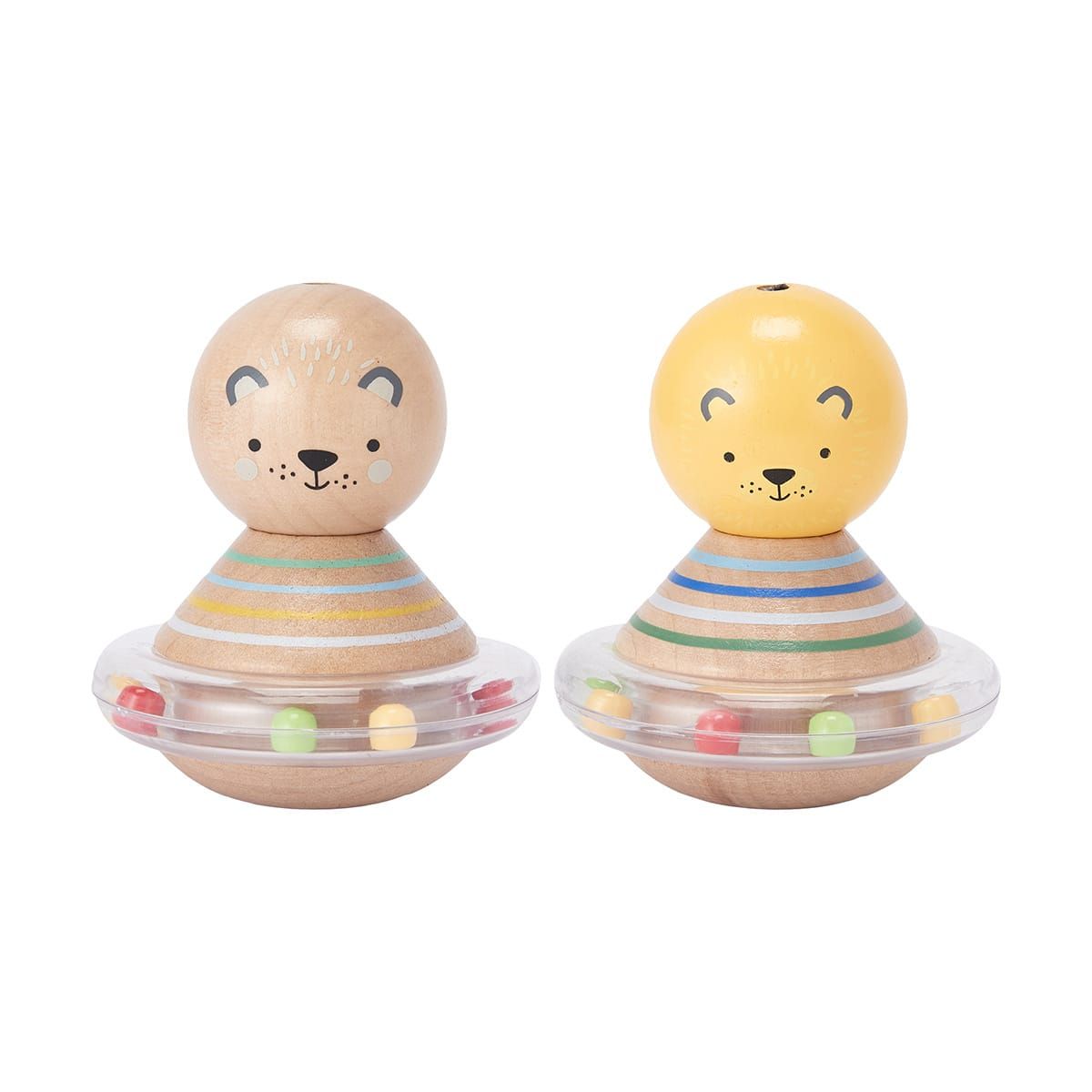 Wooden Character Wobbler - Assorted