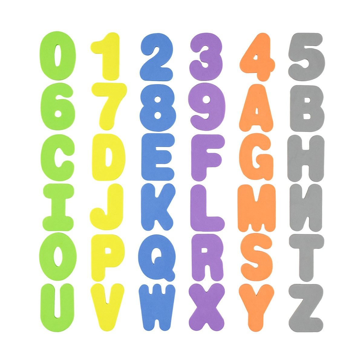 Bathtime Numbers and Letters
