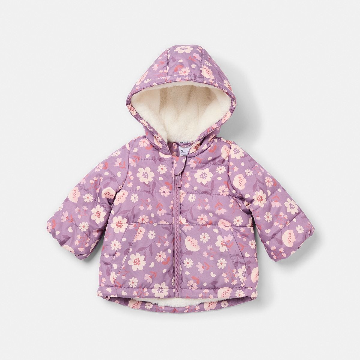 Sherpa Puffer Jacket