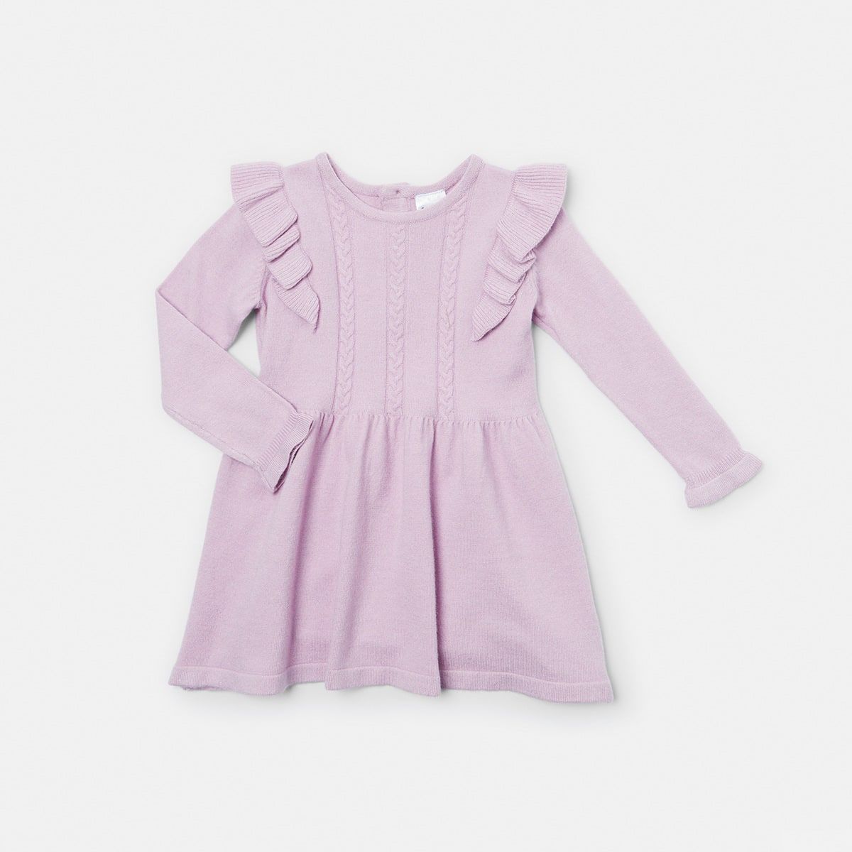 Frill Knitted Dress
