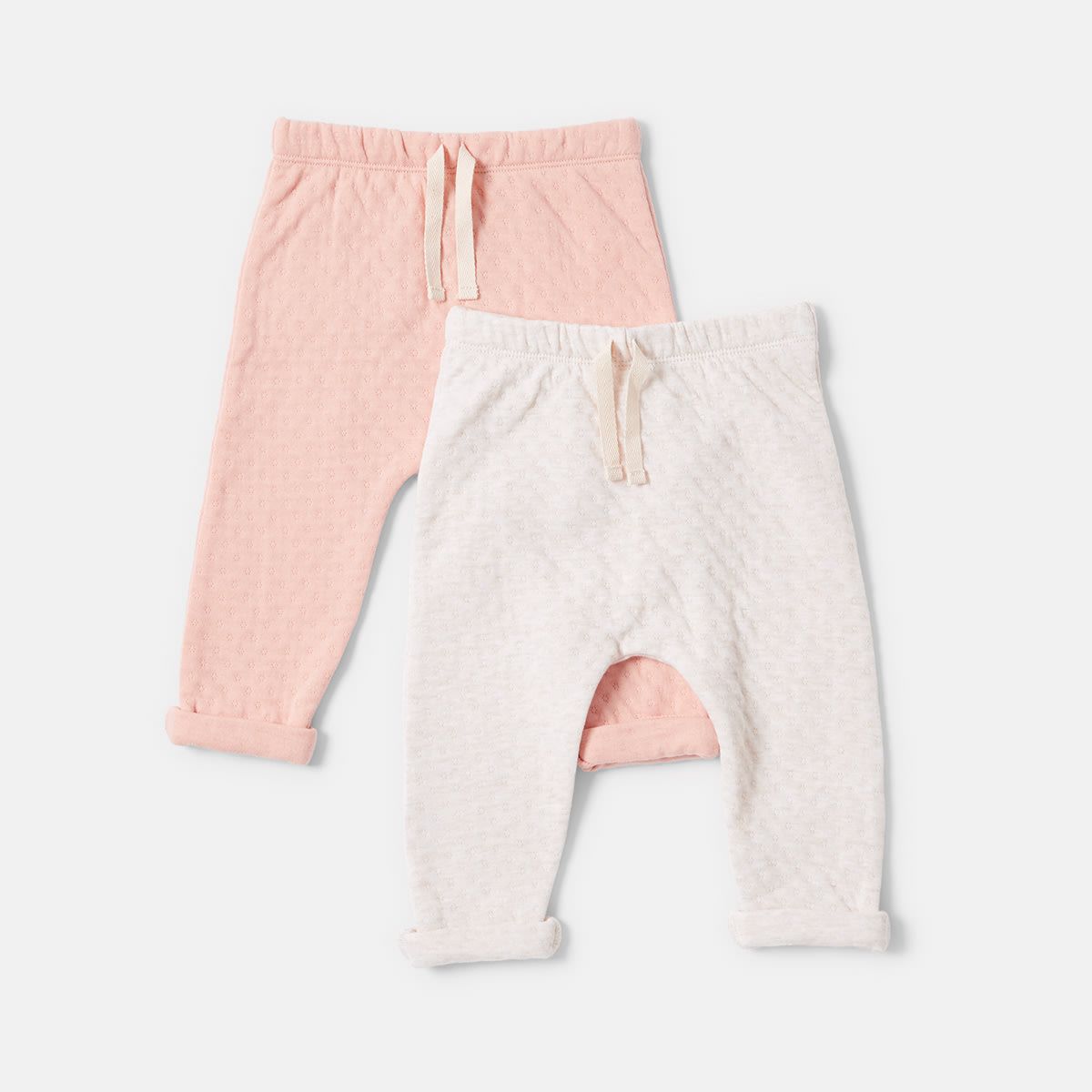 2 Pack Pointelle Trackpants
