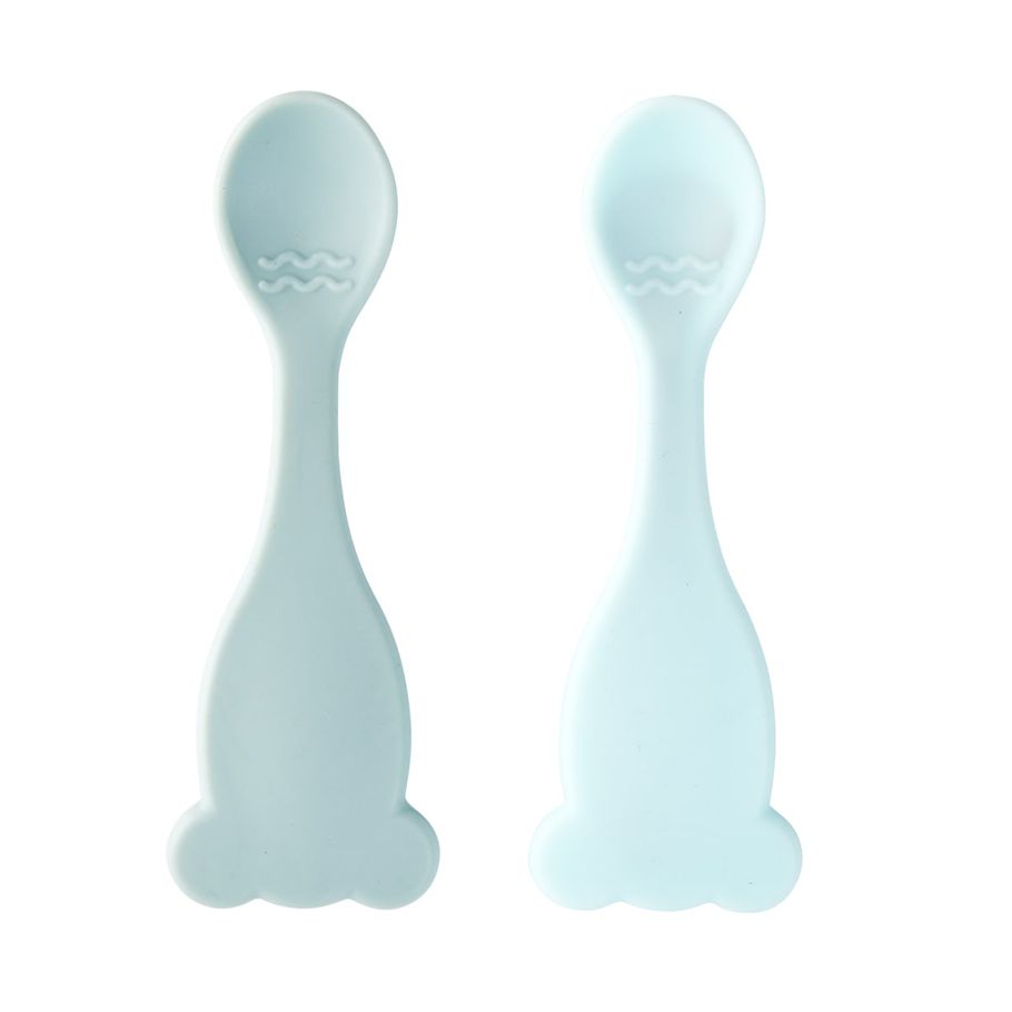 2 Pack Silicone Character Spoons