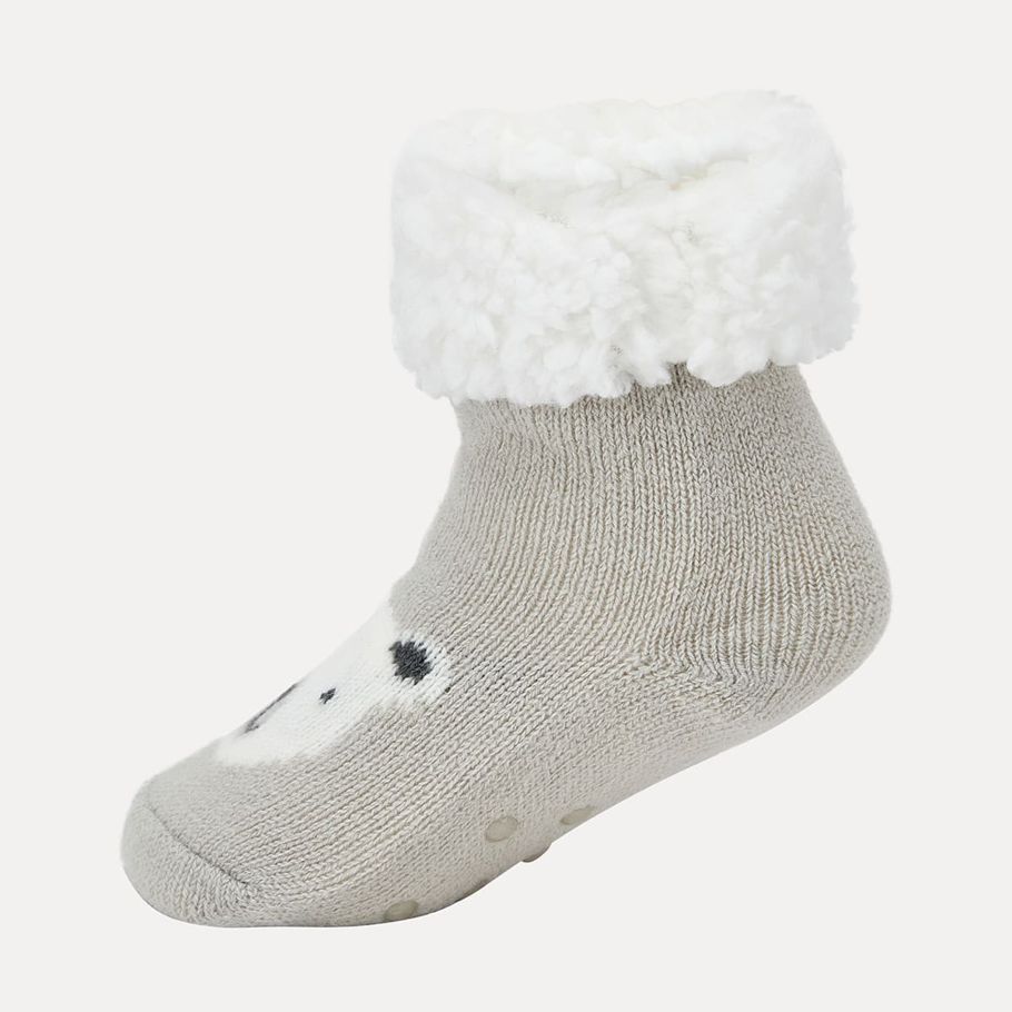 Novelty Sherpa Home Socks