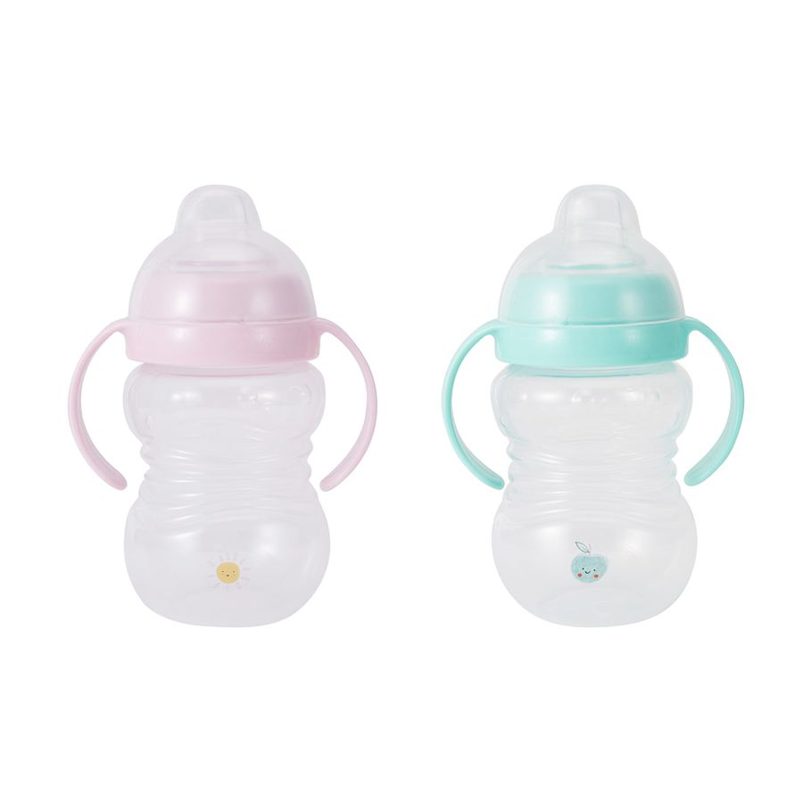 Soft Spout 2 Handled Cup - Assorted