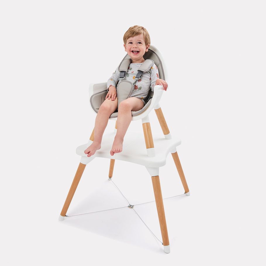 Childcare Convertible High Chair - Natural
